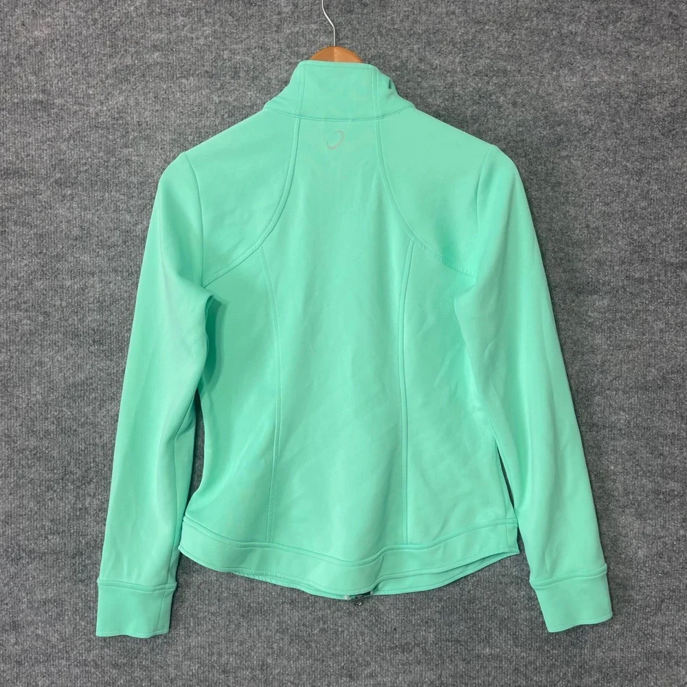 Zero Restriction Womens Green Full Zip Golf Jacket S Trump National Bedminster